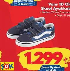 VANS TD OLD SKOOL AYAKKABI ÇOCUK